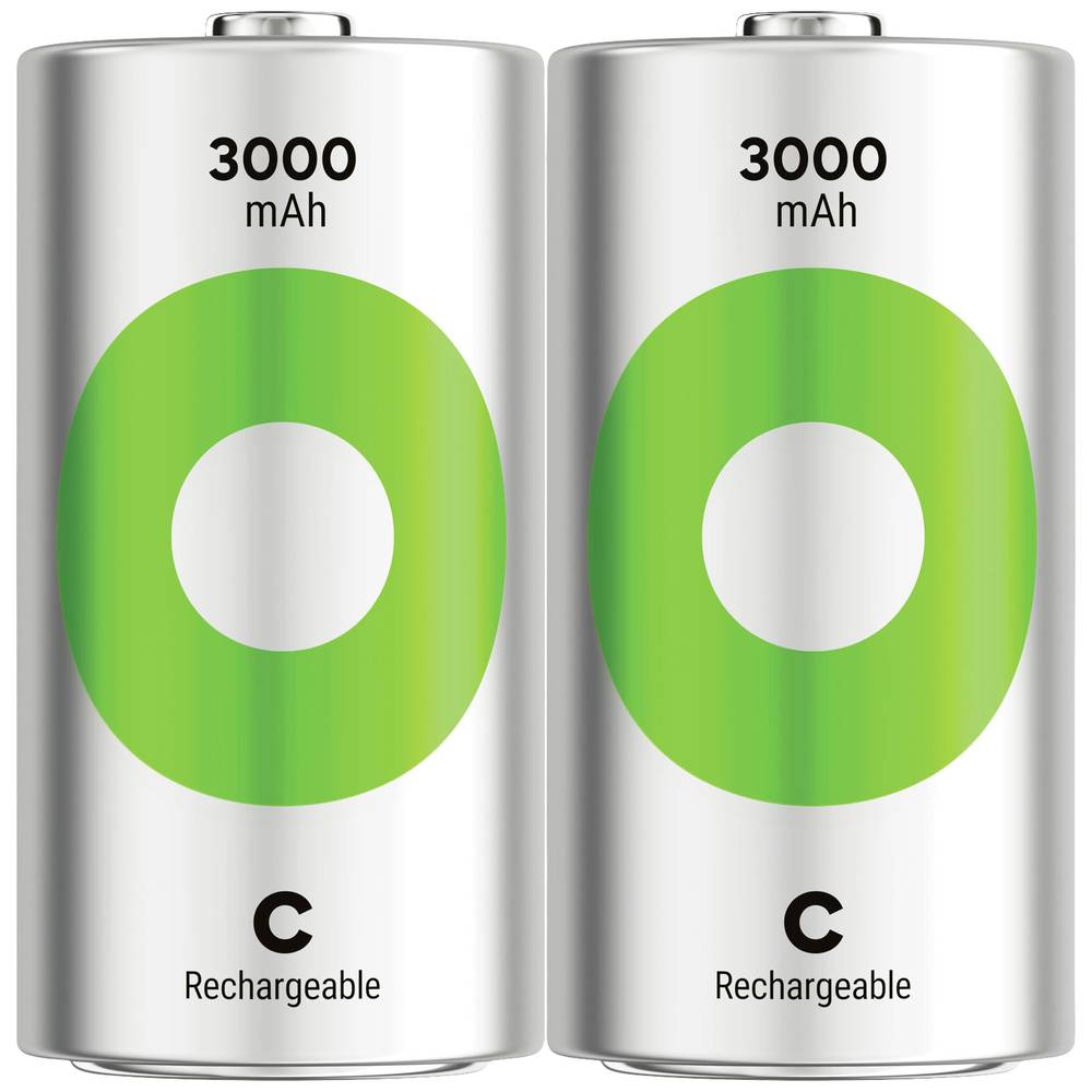 GP Oplaadbare C batterij (baby)  ReCyko NiMH 1.2 V 3000 mAh 2 stuk(s)