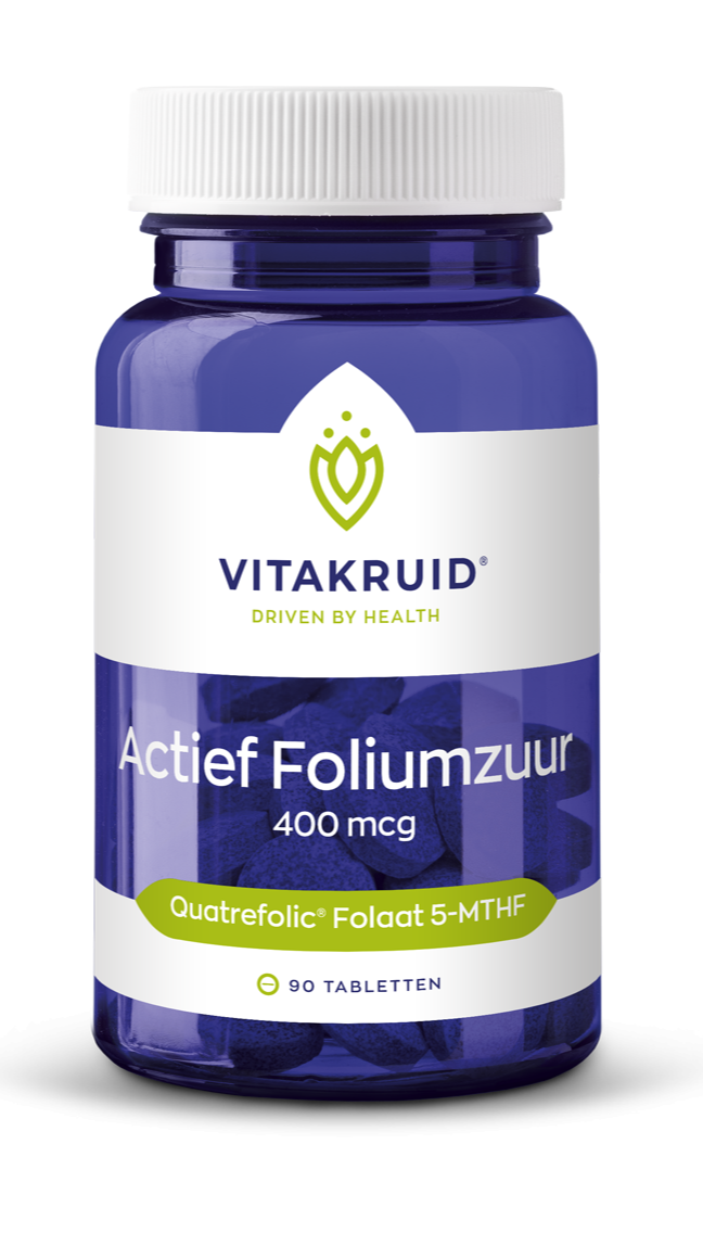 Actief Foliumzuur Quatrefolic 5-MTHF 400 mcg