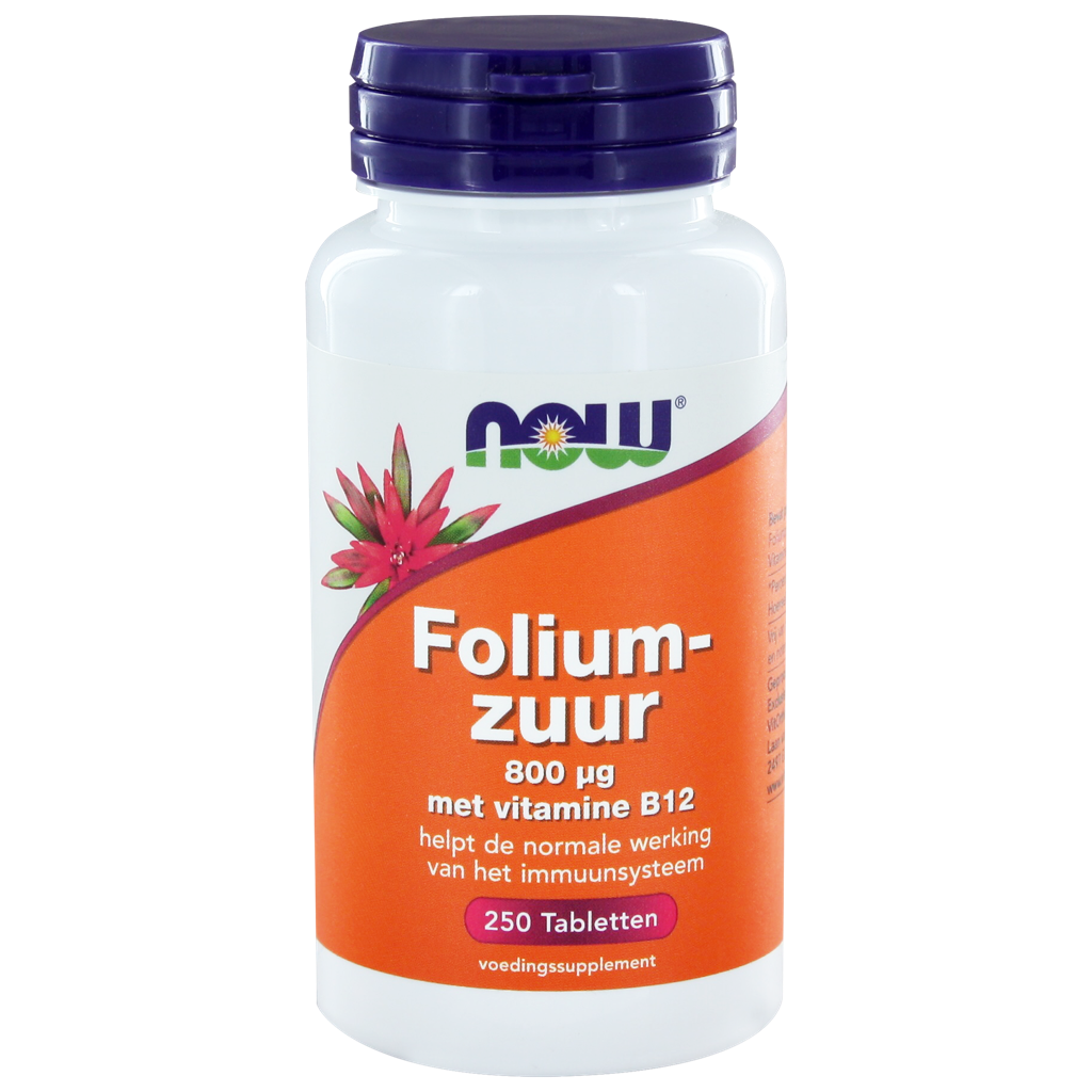 Foliumzuur 800 ℃g Tabletten