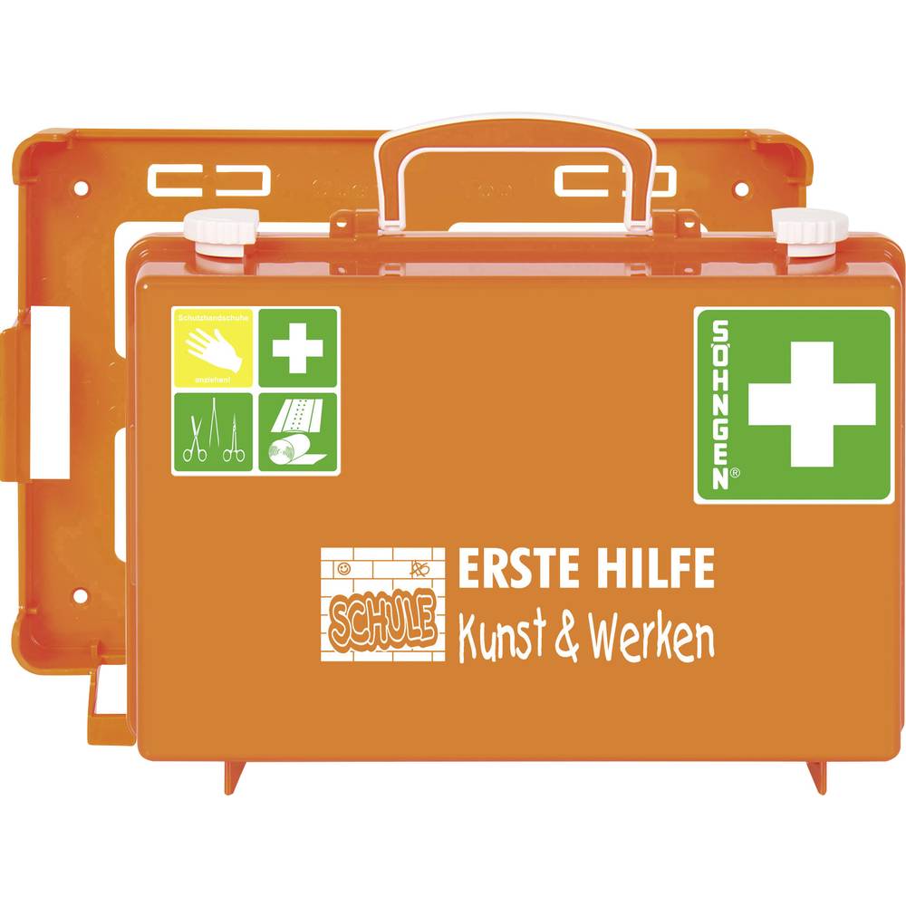 0350107 EHBO-koffer 310 x 130 x 210 Oranje