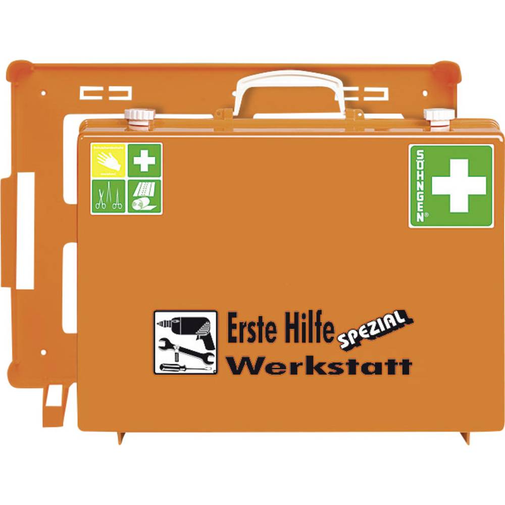 0360111 EHBO-koffer DIN 13157 150 x 400 x 300 x 150 Oranje