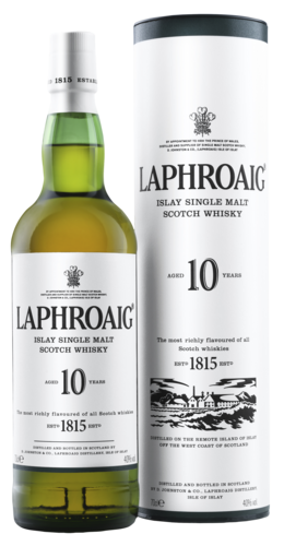 Laphroaigh Laphroaig 10 Years Single Malt Whisky 70CL
