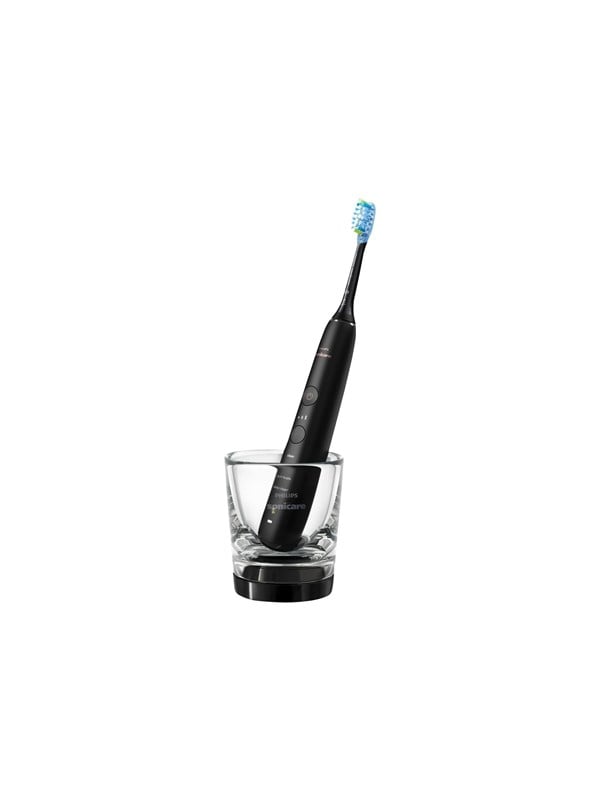 Philips Sonicare Elektrische tandenborstel DiamondClean 9000 HX9911 met sonartechnologie, laadglas, usb-reisetui