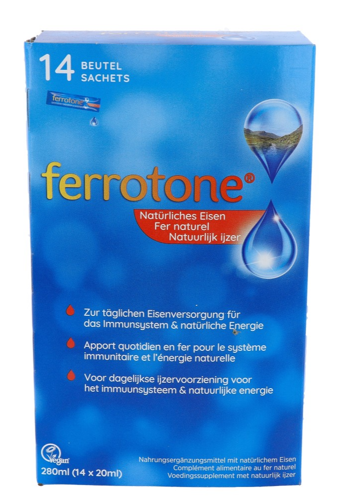 Bronwater IJzersupplement 14x20ml