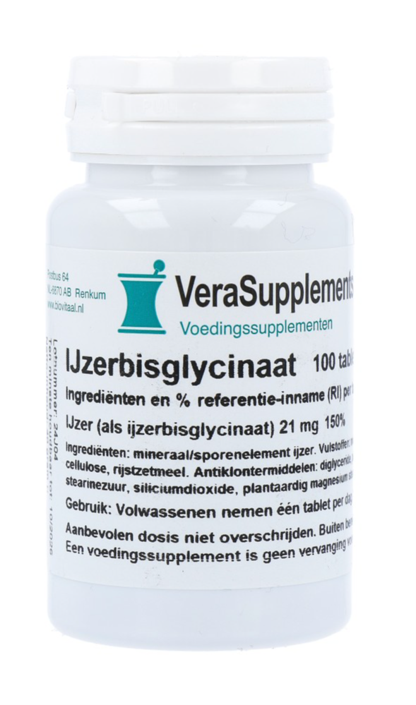 Ijzerbisglycinaat Tabletten