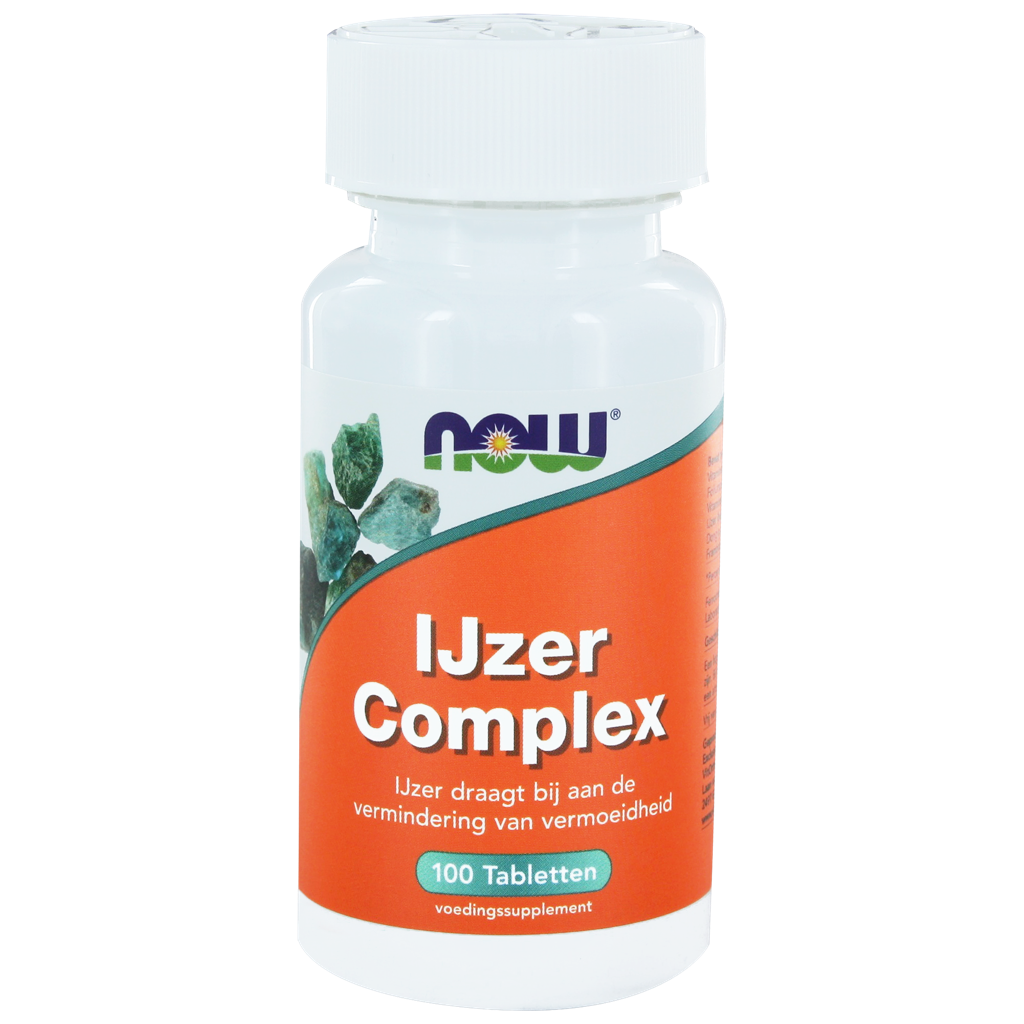 NOW IJzer Complex Tabletten