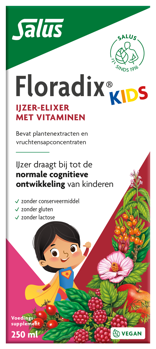 Salus Floradix Kids IJzer Elixer