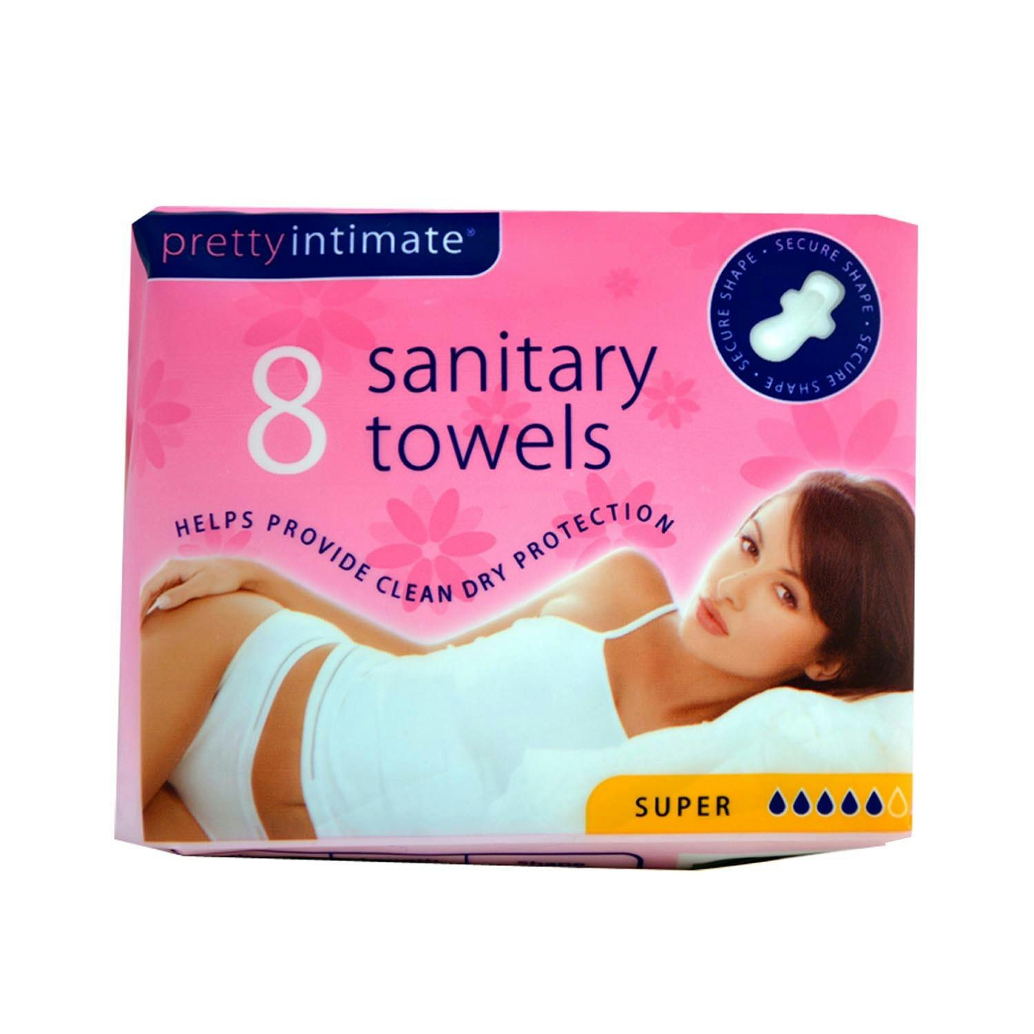 Intieme Sanitaire Handdoeken Super 8 st