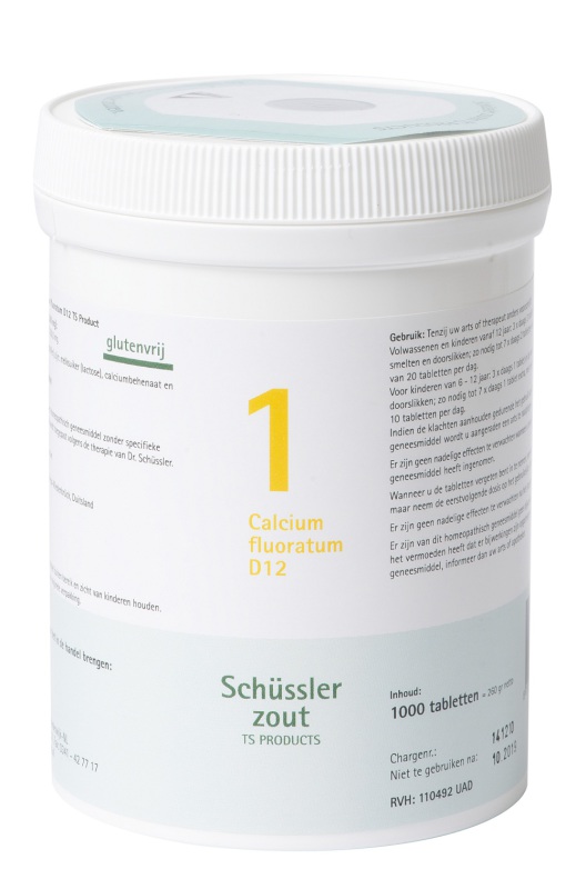 Schussler celzout 1 calcium fluoratumd12 1000t
