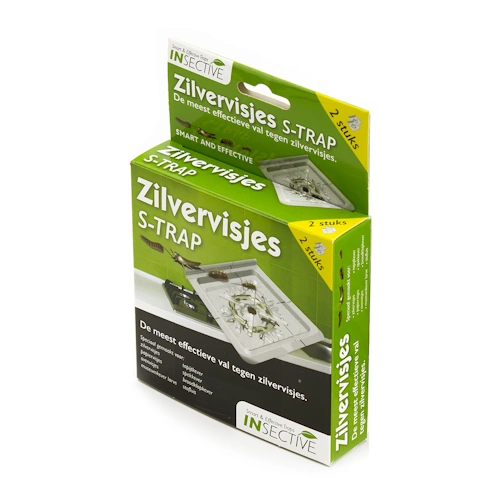 Zilvervisjes val - 2 stuks S-TRAP