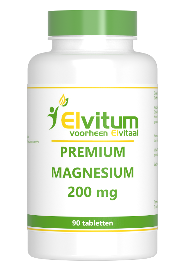 Elvitum Premium Magnesium 200mg Tabletten