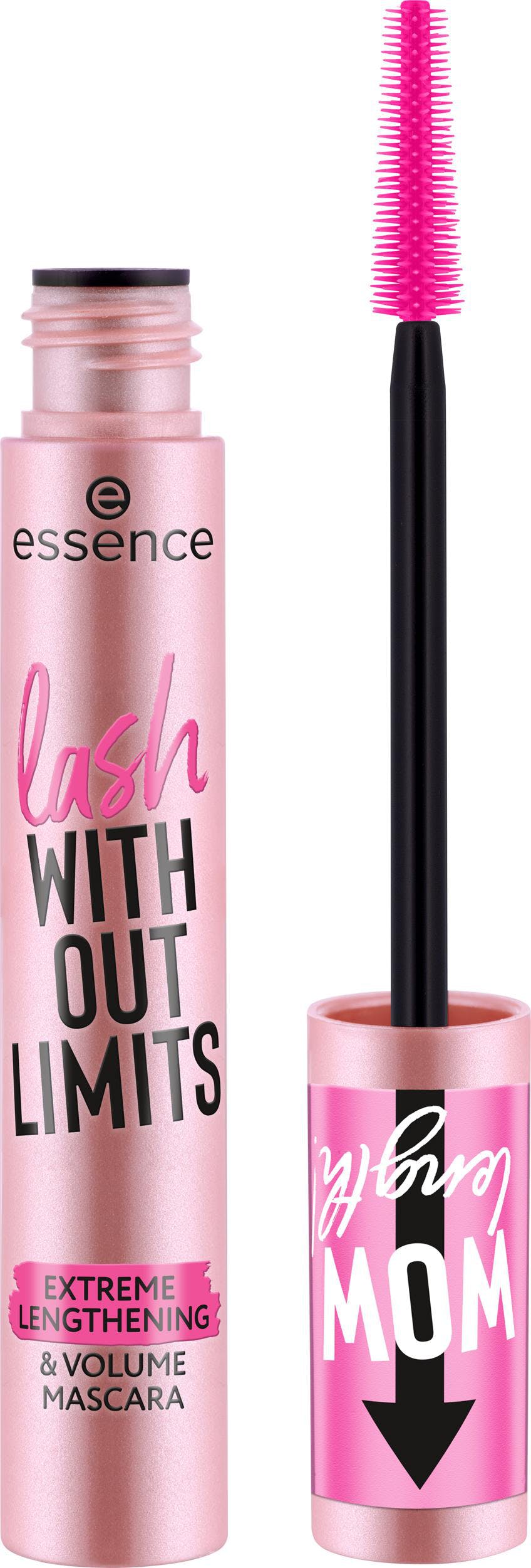 Essence Lash Without Limits Extreme Lengthening & Volume Mascara 01 Ultra Black 13 ml