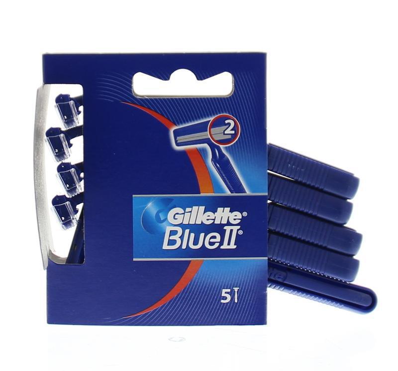 Wegwerpscheermesjes blue ii 5st