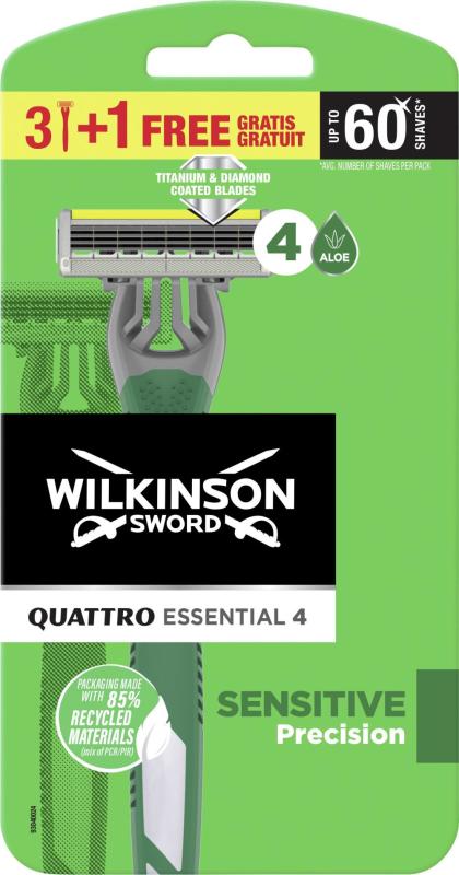 Sword quattro essential 4 sensitive 4 Stuks