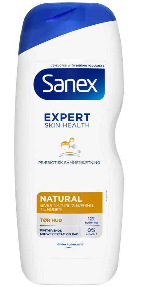 Sanex Expert Skin Health Natural Shower Cream 600 ml