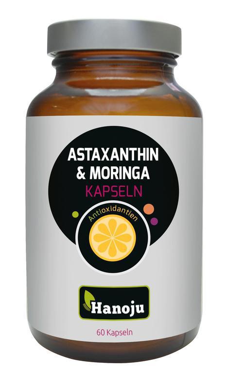 Hanoju Astaxantine & moringa 60 capsules