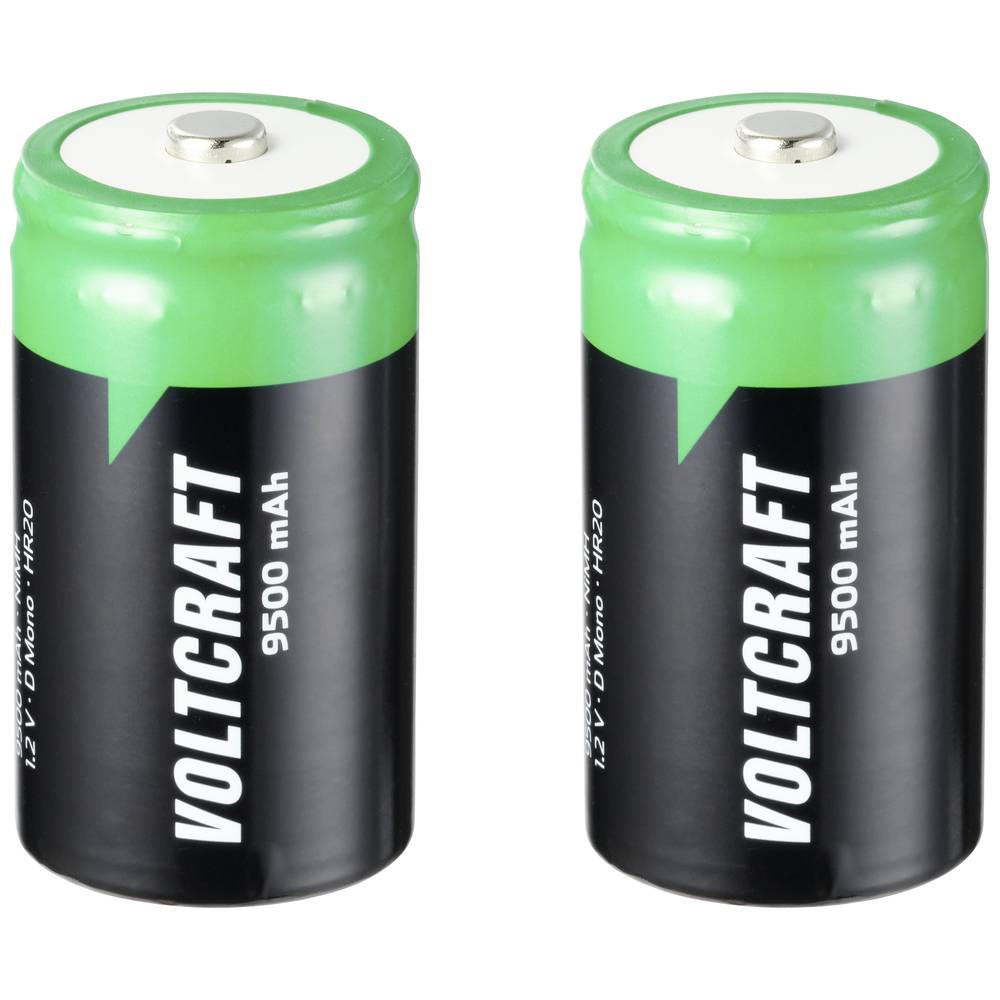 Endurance Oplaadbare D batterij (mono) NiMH 9500 mAh 1.2 V 2 stuk(s)