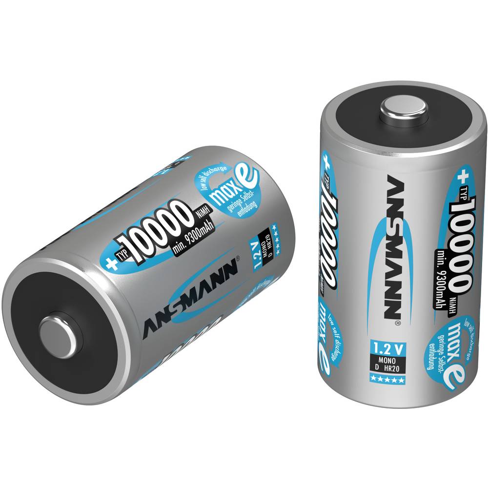 maxE HR20 Oplaadbare D batterij (mono) NiMH 9300 mAh 1.2 V 1 stuk(s)
