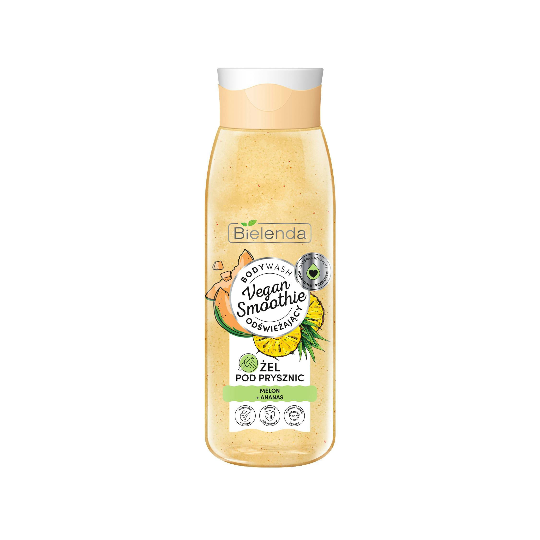 Bielenda Vegan Smoothie Melon & Pineapple Shower Gel 400 ml