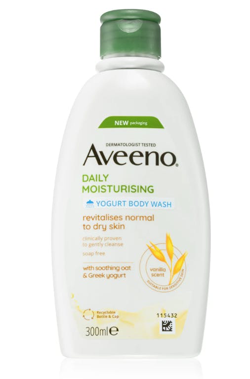 Aveeno Daily Moisturising Yogurt Body Wash, Vanilla & Oat 300 ml