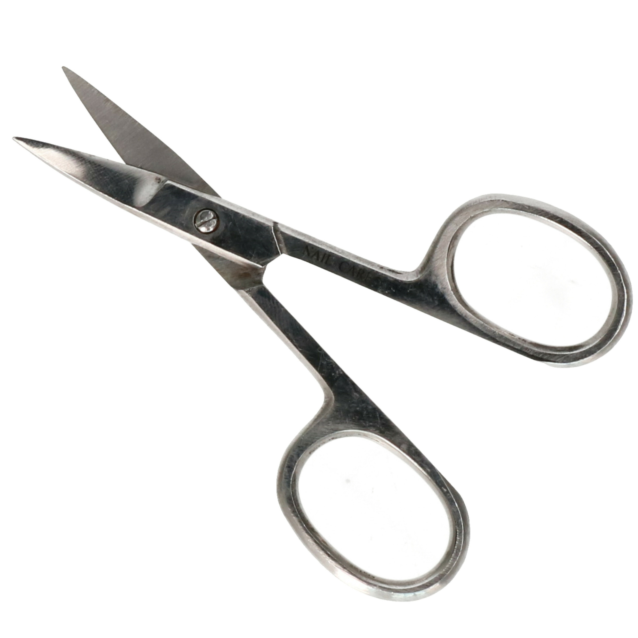 Nagelschaar of manicure schaartje - zilver - RVS - 8.5 cm - persoonlijke verzorging -