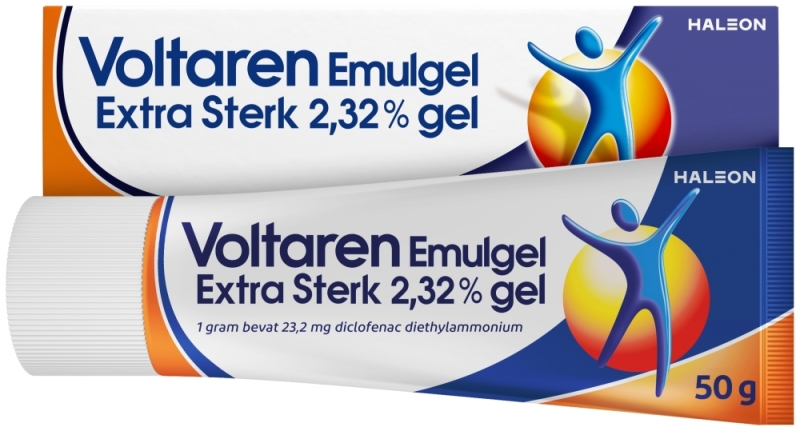 Emulgel extra sterk 2,32% (diclofenac) bij spier- of gewrichtspijn 50 Gram