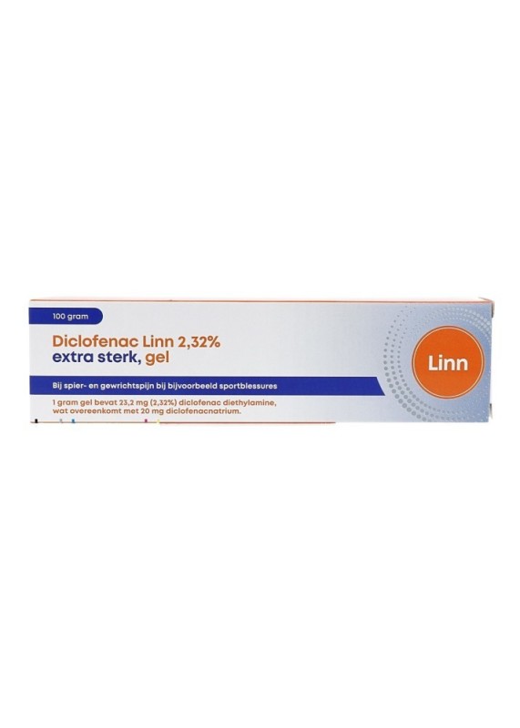 Diclofenac gel 2,32% extra sterk 100g