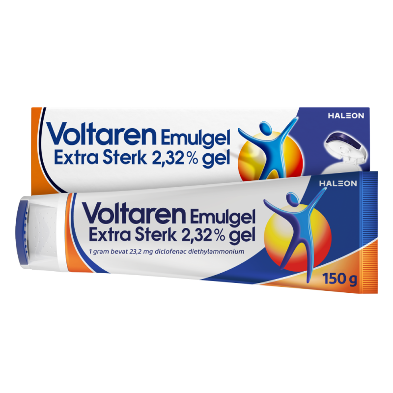Emulgel extra sterk 2,32% (diclofenac) bij spier- of gewrichtspijn 150 Gram