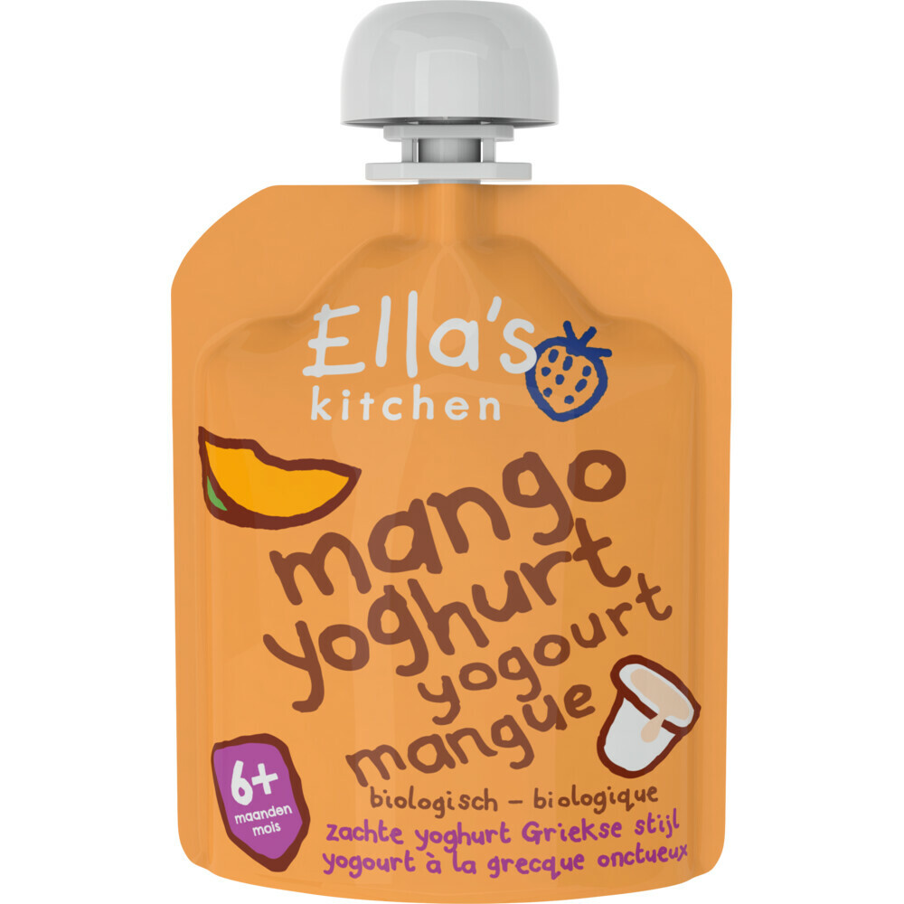 Yoghurt Griekse Stijl 6+ m Mango 90 gr