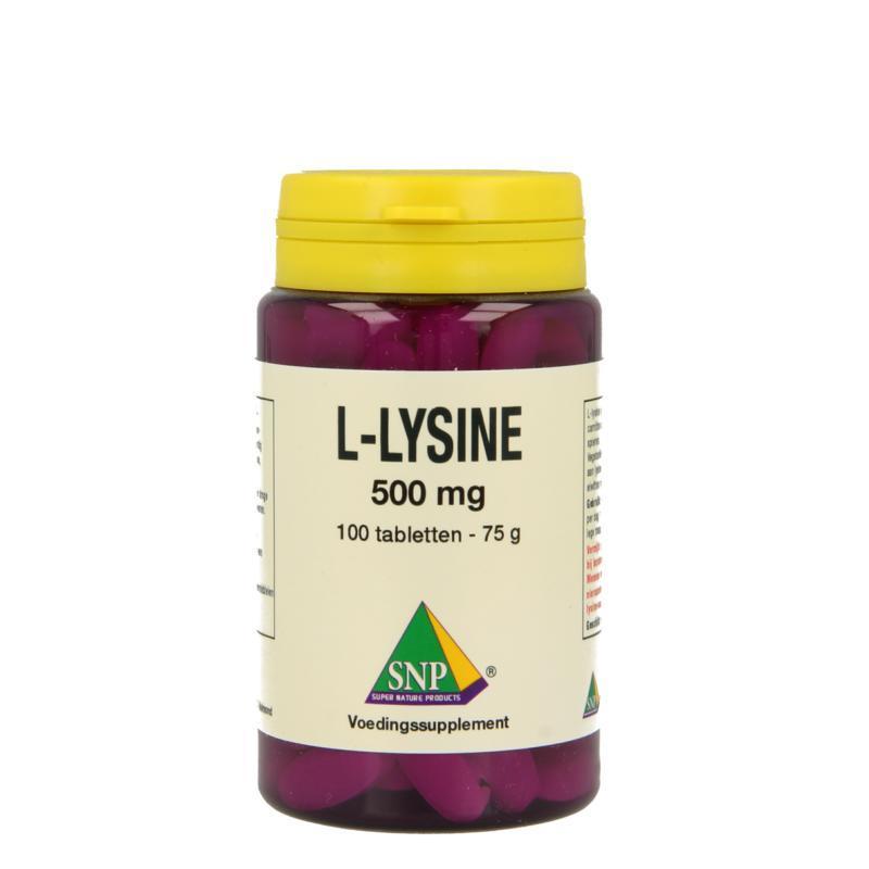 L-lysine 500 mg 100 Tabletten