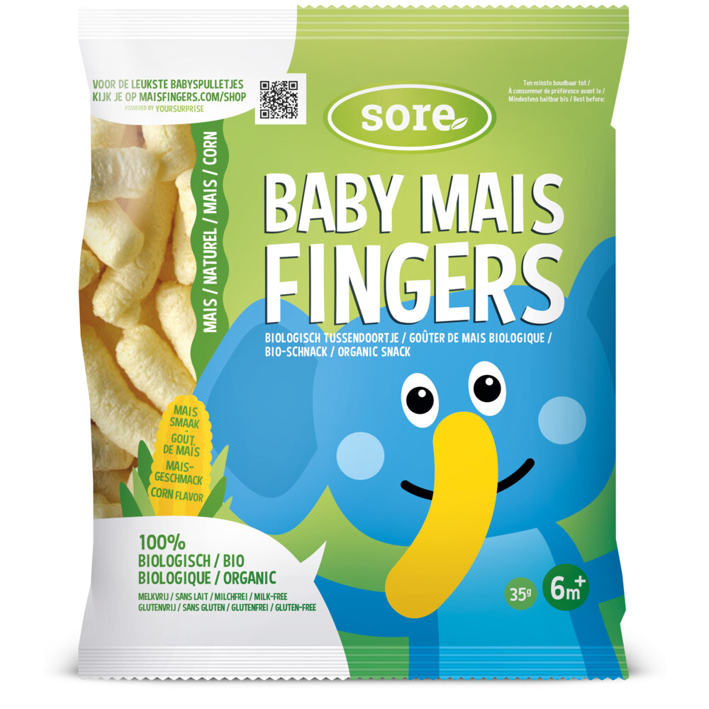 Baby Maisfingers Naturel 35 gr