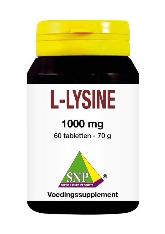 L-lysine 1000 mg 60 Tabletten