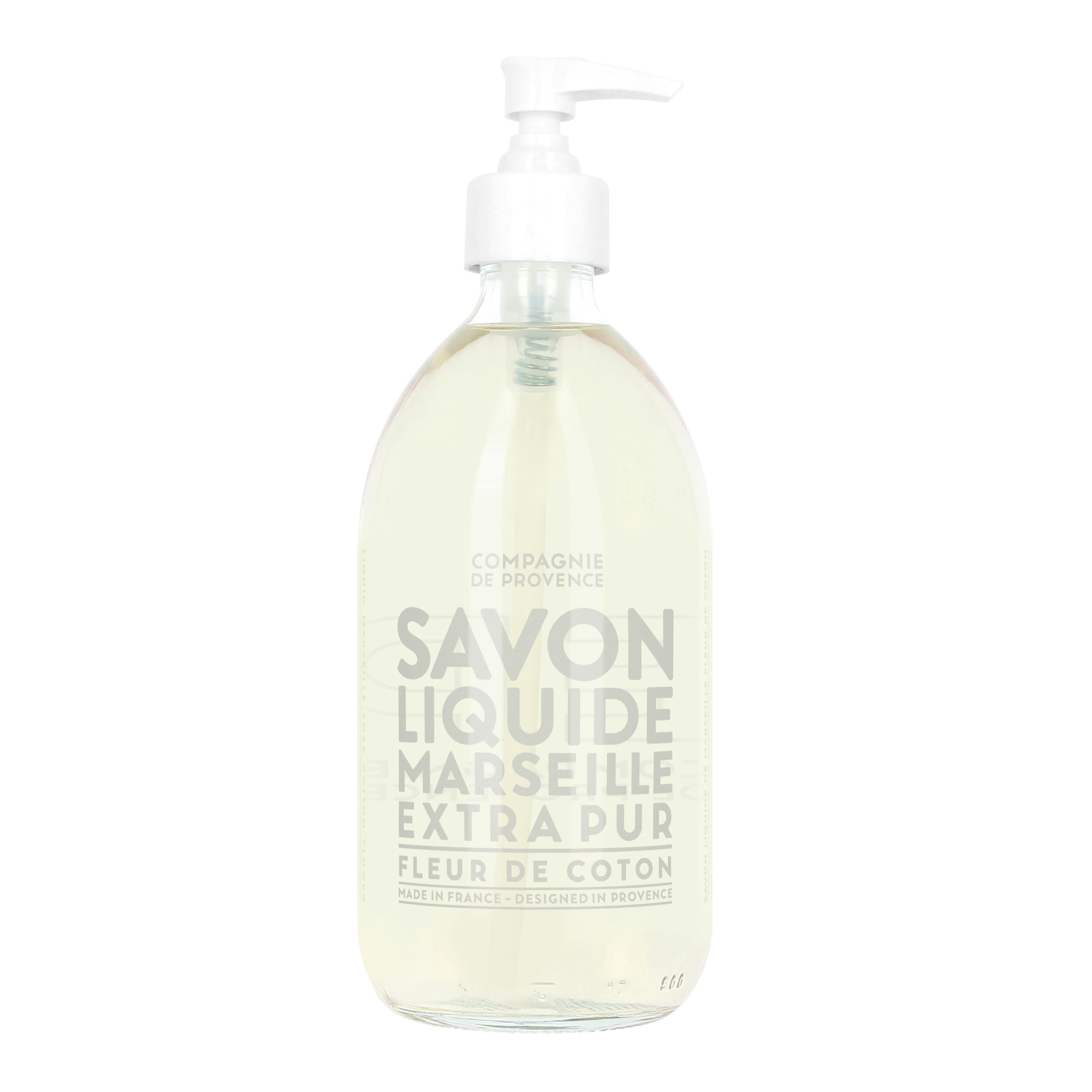 Compagnie De Provence Liquid Marseille Soap Cotton Flower 495 ml