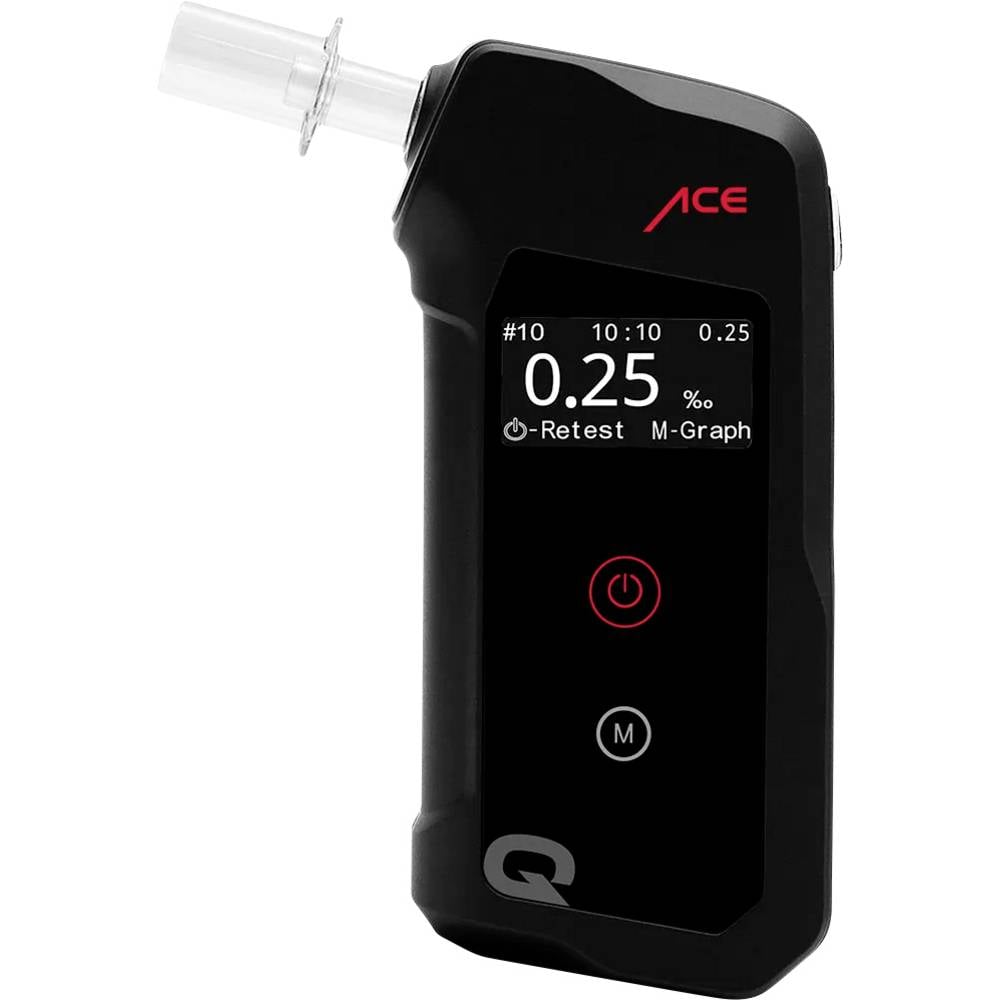 Alcoholtester Zwart 0.00 tot 5.00 ‰