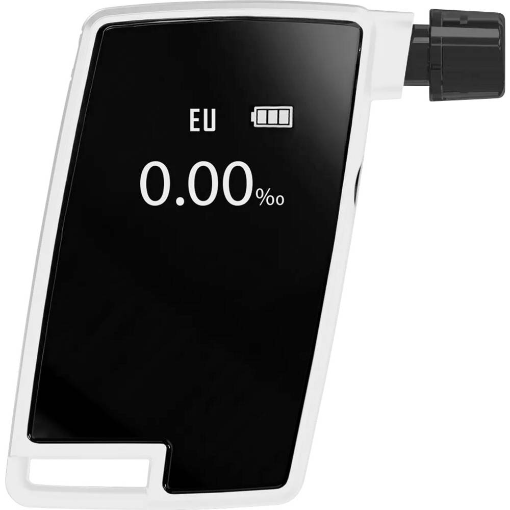 Alcoholtester Zwart, Wit 0.00 tot 4.00 ‰