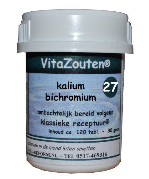 Kalium bichromicum vitazout nr. 27 120 Tabletten