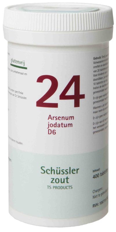 Schussler celzout 24 arsenum jodatum d6 400tab