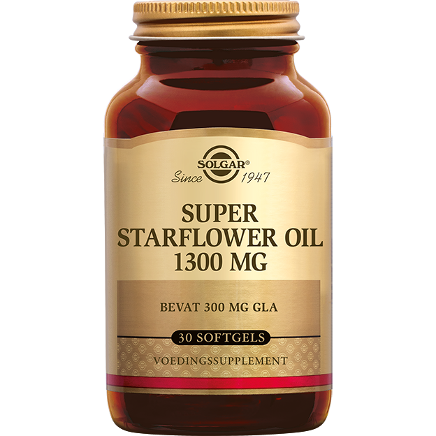 Super Starflower (Borage) Oil 1300 mg (300 mg GLA) Softgels