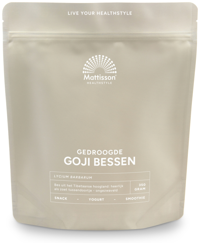 Bessen goji gedroogd pot 350g