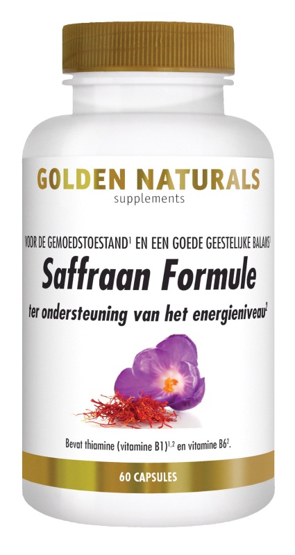 Saffraan formule 60 vegetarische capsules