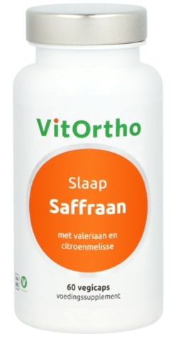 Safraan slaap 60 Vegetarische capsules