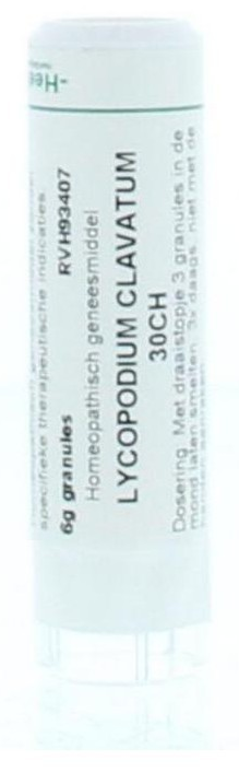 Lycopodium clavatum 30ch 6 Gram