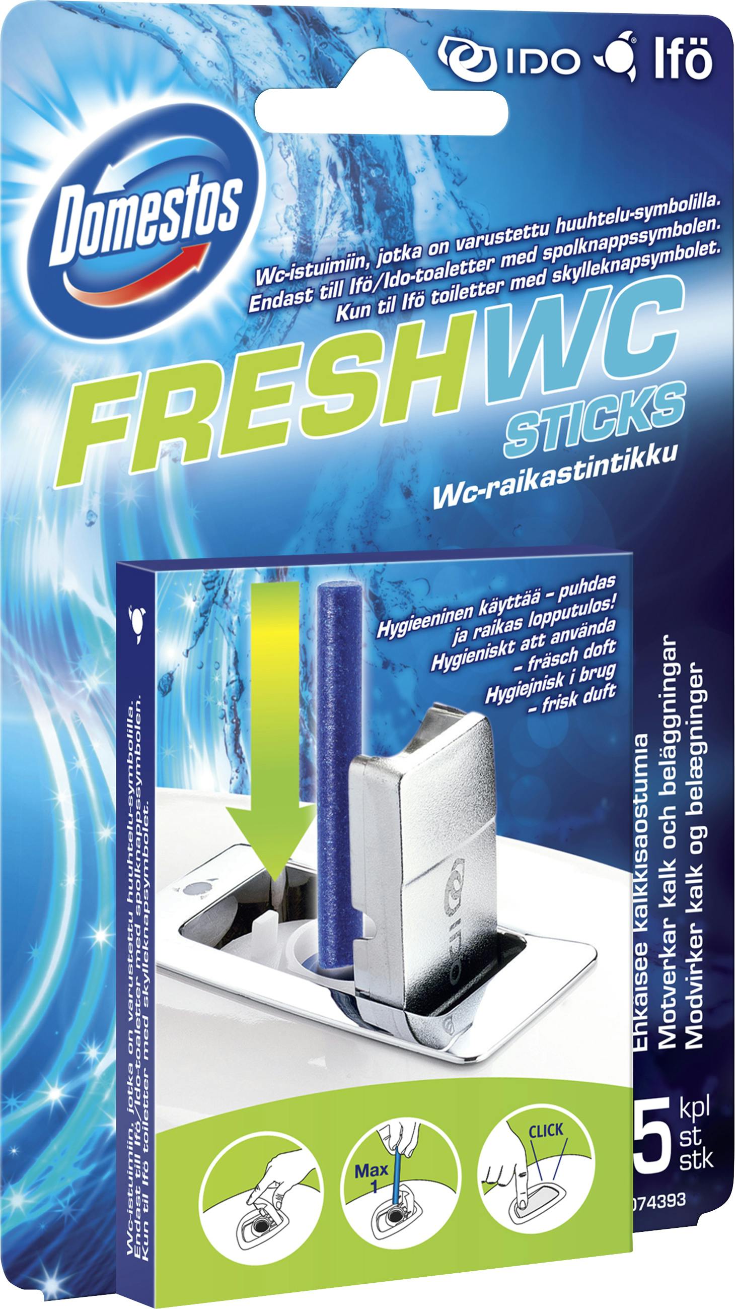 Verse Wc Sticks 5 st