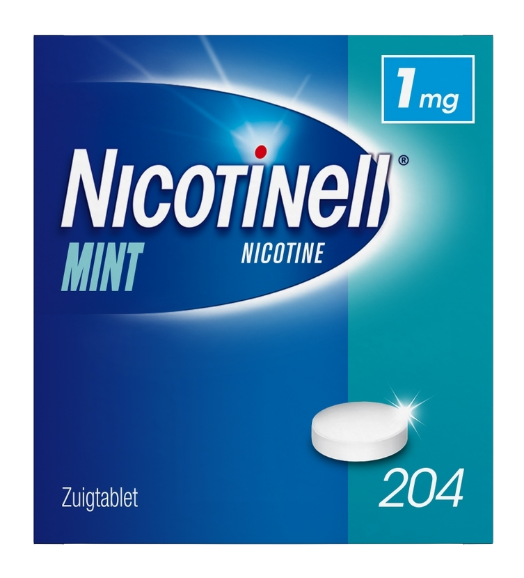 Nicotinell Zuigtabletten Mint 1 mg - voor stoppen met roken