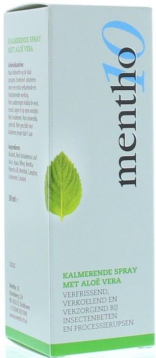 Kalmerende spray aloe vera 50ml