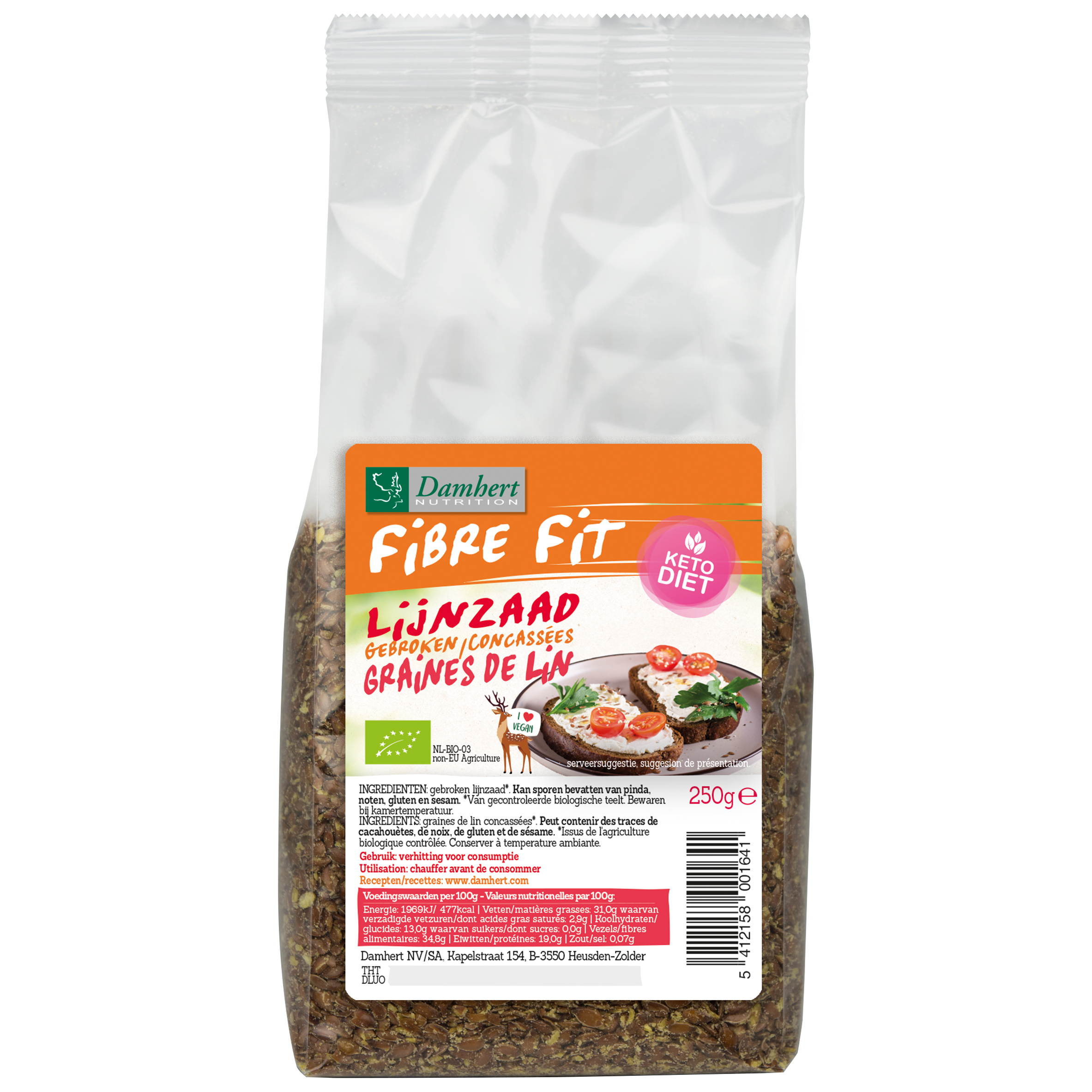 Fibre Fit Gebroken Lijnzaad
