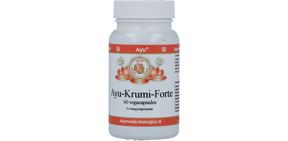 Ayurveda Biologics Ayu Krumi Forte Capsules 60st