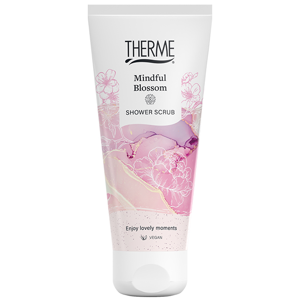 Therme Mindful Blossom Shower Scrub 200 ml