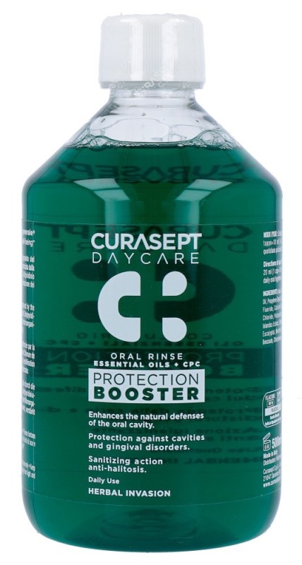 Daycare oral rinse protection booster herbal invasion 500 ML