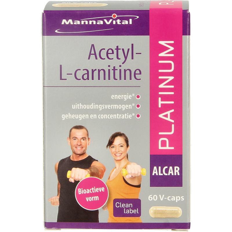 Acetyl-l-carnitine platinum 60 Capsules